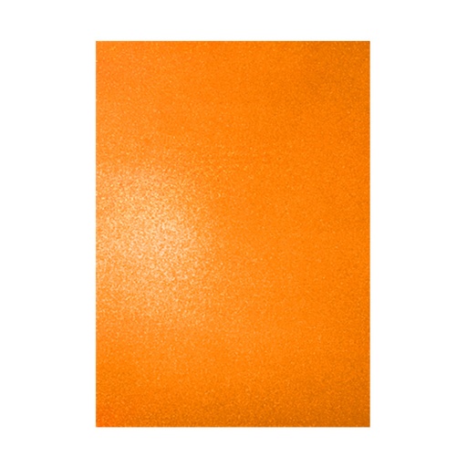 [IR-EVA-7002-57] FOAMY ESCARCHADO NARANJA - GRANDE (50x70CM)