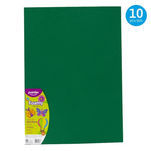 [EVA-7013-57] FOAMI LISO VERDE MEDIANO (50X70CM)