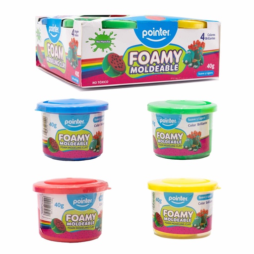 [SLC-4C-160G] FOAMY MOLDEABLE 40g x4PZAS