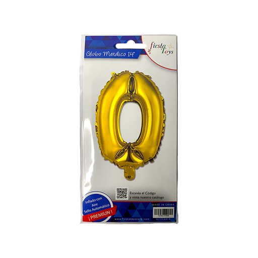 [SL/14-GO-0] GLOBO METALICO 14" N 0