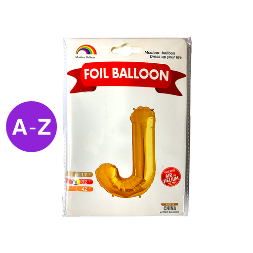 [A959-BLLT-MG] GLOBOS LETRAS TALLA 32 