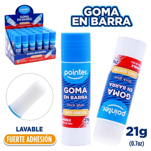 [EA-B2100] GOMA EN BARRA 21g