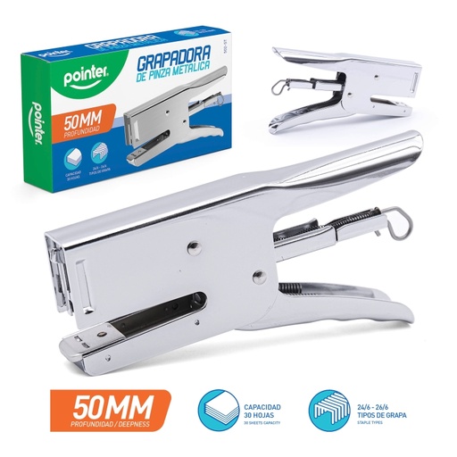 [502-ST] GRAPADORA DE PINZA METALICA
