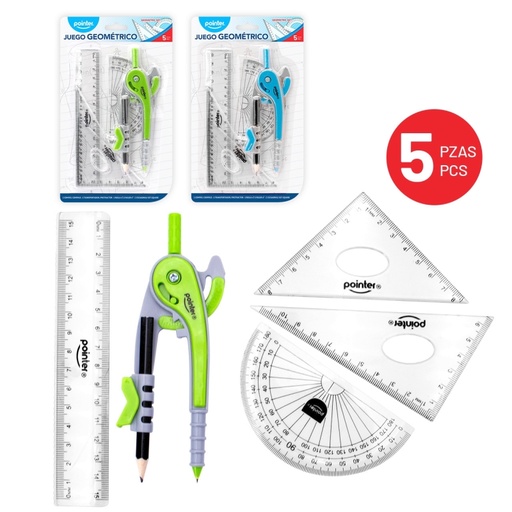 [CM-5653] JUEGO GEOMETRICO x 5 PZAS