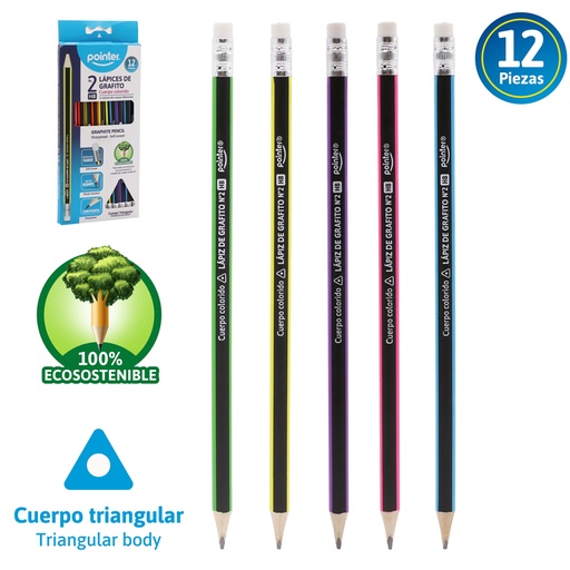 [NSP-12-B] LAPIZ 2HB