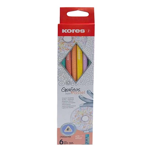 [92803.21] LAPIZ DE GRAFITO PASTEL KORES