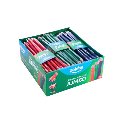 [HB-JB-4C] LAPIZ HEXAGONAL MAX TIP HB No.2