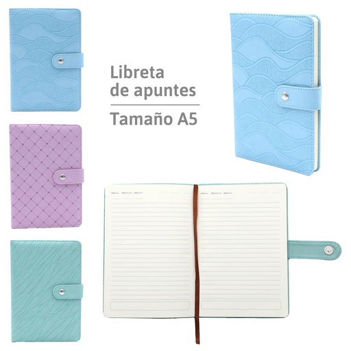 [NB-2214] LIBRETA DE APUNTES A5 x100 HOJAS