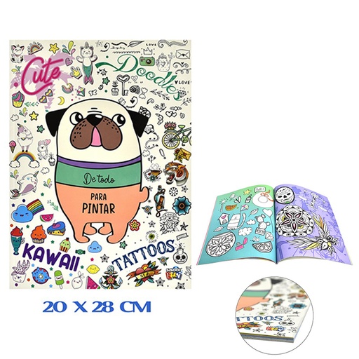 [LIST-416] LIBROS DE COLOREAR- DE TODO P/ PINTAR - 32PAG