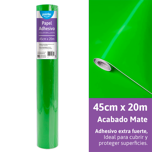 [7046B-20M] PAPEL CONTAC VERDE