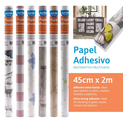 [PA-1802-2M] PAPEL CONTAC DECORATIVO 