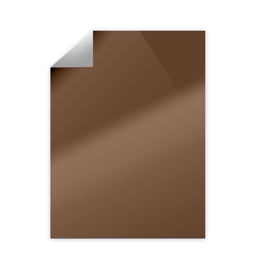 [3124.05] PAPEL LUSTRILLO MARRON CHOCOLATE 