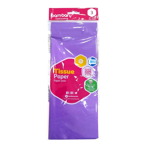 [117-2070/530] PAPEL SEDA MAGENTA MEDIO 50x70CM