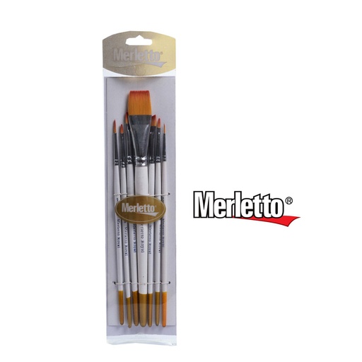 [780-1595518/7] PINCELES ARTISTICOS x7PZAS