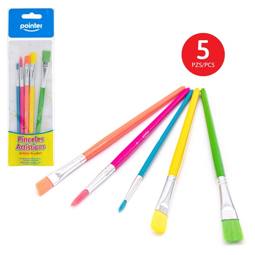 [AB-2020-5] PINCELES ARTISTICOS x5PZAS