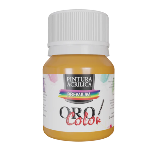 [A-604-30] PINTURA ACRILICA PREMIUM AMARILLO MIEL 30CM