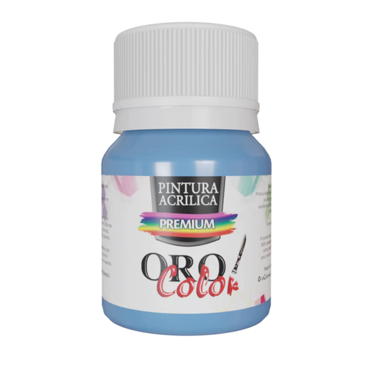 [A-644-30] PINTURA ACRILICA PREMIUM AZUL BEBE 30CM