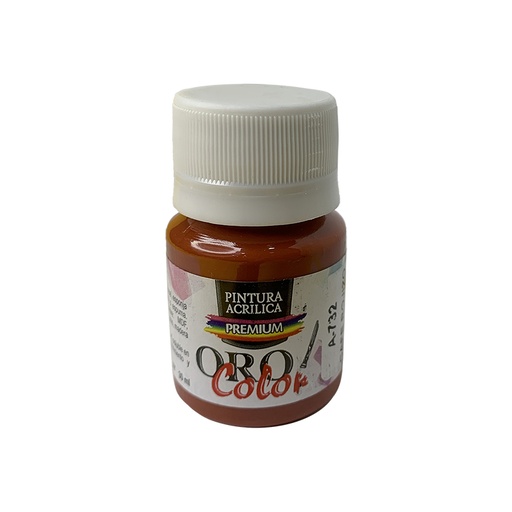[A-732-30] PINTURA ACRILICA PREMIUM CAFE ROJIZO 30ML