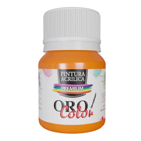 [A-731-30] PINTURA ACRILICA PREMIUM NARANJA CARNAVAL 30CM