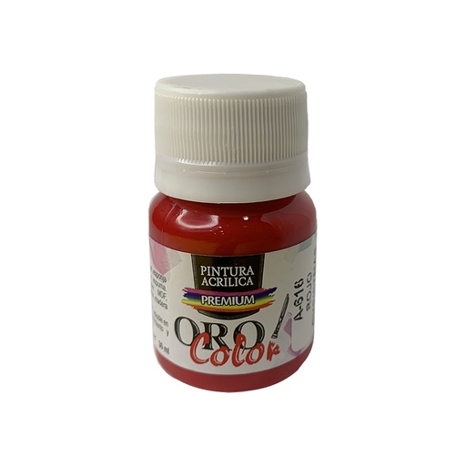 [A-616-30] PINTURA ACRILICA PREMIUM ROJO CHRISTMAS 30CM