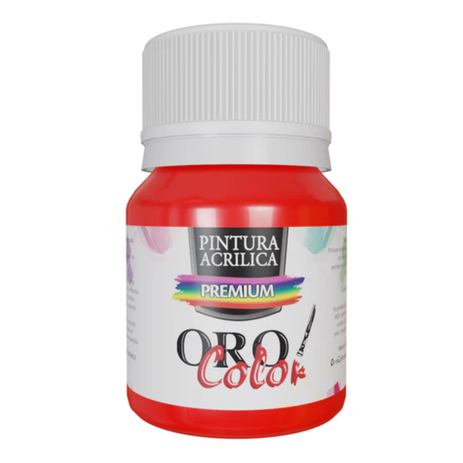 [A-681-30] PINTURA ACRILICA PREMIUM ROJO NEON 30ML