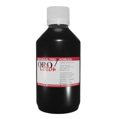 [F083-250] PINTURA AL FRIO NEGRO 250ML