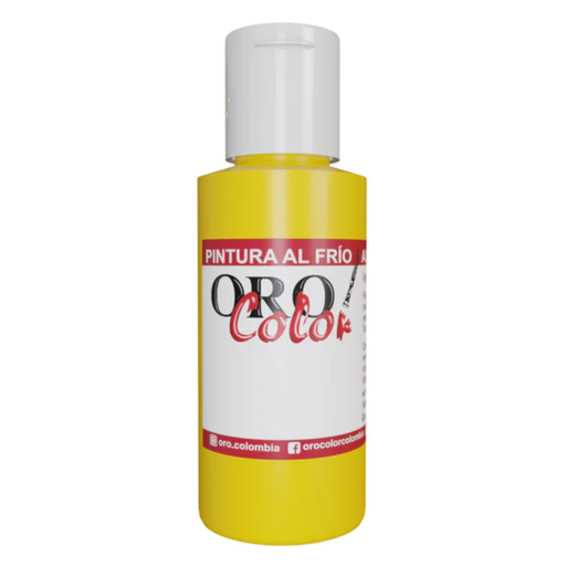 [F168-60] PINTURA AL FRIO AMARILLO PRIMARIO 60ML