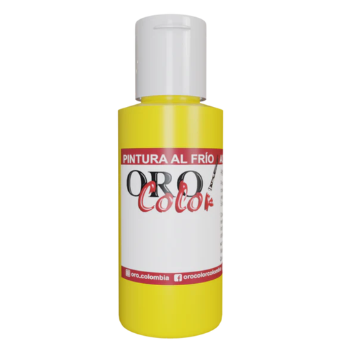 [F163-60] PINTURA AL FRIO AMARILLO SOL 60CM