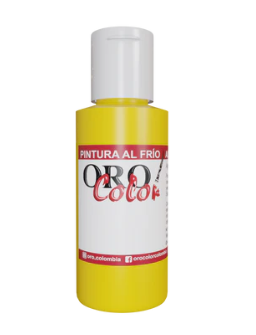 [F004-60] PINTURA AL FRIO AMARILLO TURPIAL 60CM