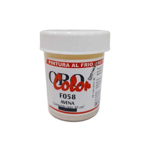 [F058-60] PINTURA AL FRIO AVENA 60ML