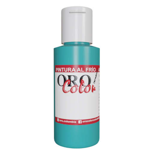 [F029-60] PINTURA AL FRIO AZUL TURQUESA 60CM