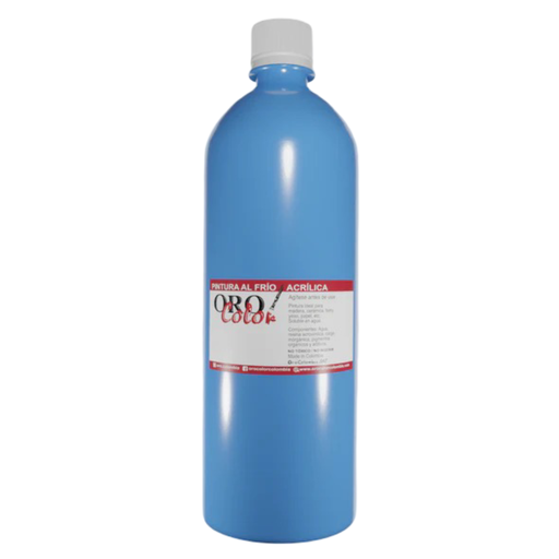 [F025-1] PINTURA AL FRIO CELESTE 1L