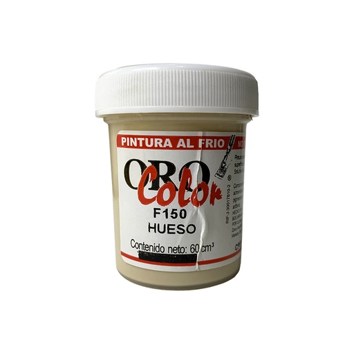 [F150-60] PINTURA AL FRIO HUESO 60CM