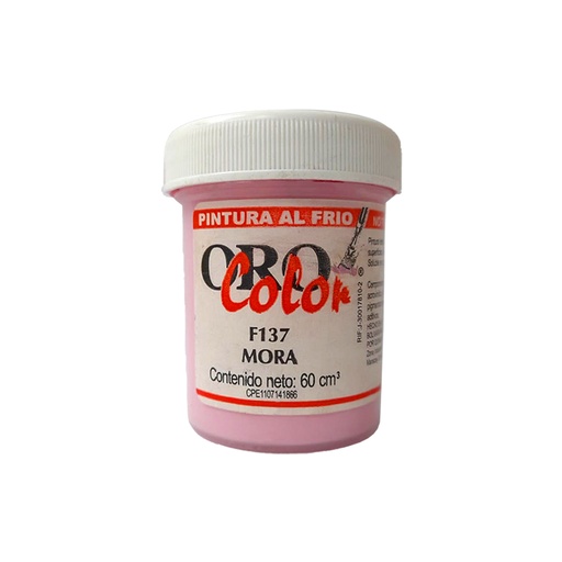 [F137-60] PINTURA AL FRIO MORA 60ML 