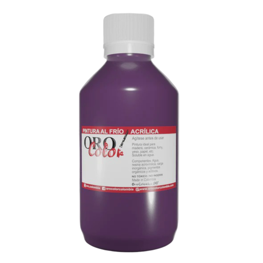 [F037-250] PINTURA AL FRIO MORADO 250ML