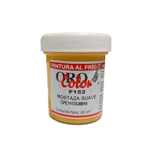 [F152-60] PINTURA AL FRIO MOSTAZA SUAVE 60CM