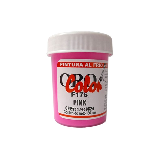 [F176-60] PINTURA AL FRIO PINK 60CM