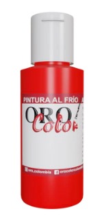 [F096-60] PINTURA AL FRIO ROJO FLUORESCENTE 60CM