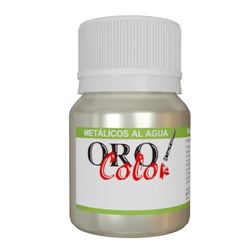 [F223] PINTURA METALICOS AL AGUA PERLA METALICA 30 CM