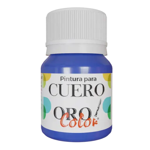 [CU-631] PINTURA PARA CUERO AZUL VIOLETA 30ML