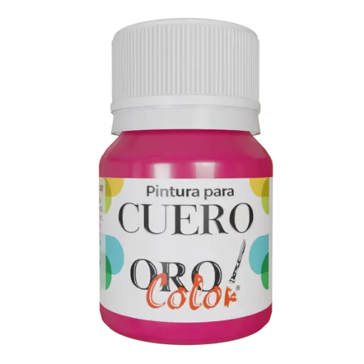 [CU-657] PINTURA PARA CUERO MAGENTA  NEON 30ML 