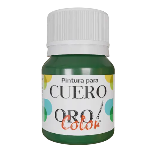 [CU-636] PINTURA PARA CUERO VERDE NAVIDAD 30ML