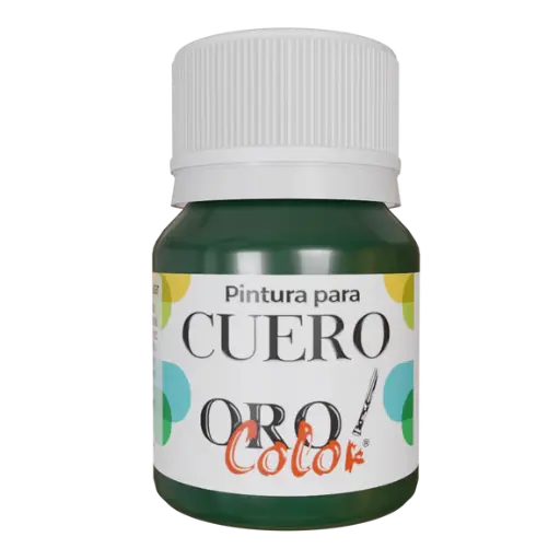 [CU-635] PINTURA PARA CUERO VERDE OSCURO 30ML 
