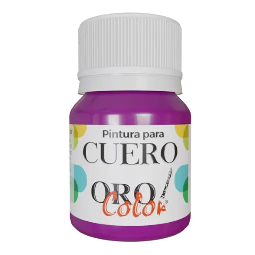 [CU-658] PINTURA PARA CUERO VIOLETA NEON 30ML