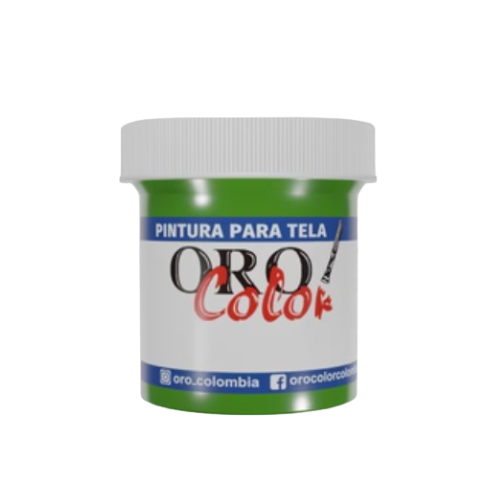 [TW13] PINTURA TEXTIL VERDE MANZANA 30ML