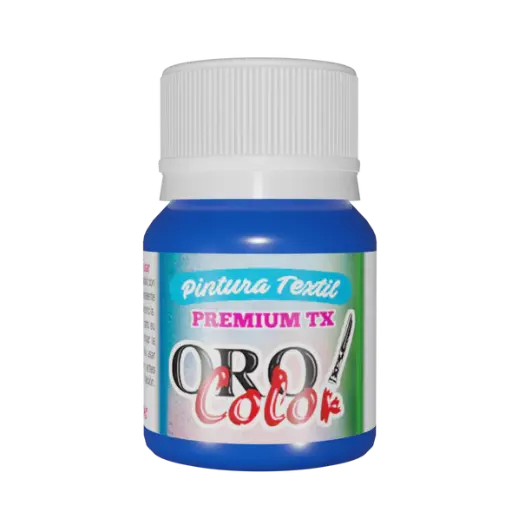 [TX351] PINTURA TEXTIL PREMIUM AZUL CERULEO 30ML