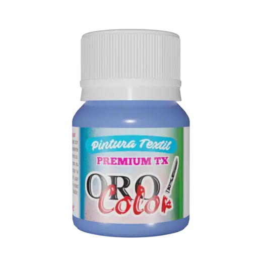 [TX346] PINTURA TEXTIL PREMIUM AZUL SEDA 30ML