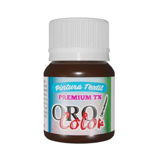 [TX321] PINTURA TEXTIL PREMIUM MARRON INTENSO 30CM