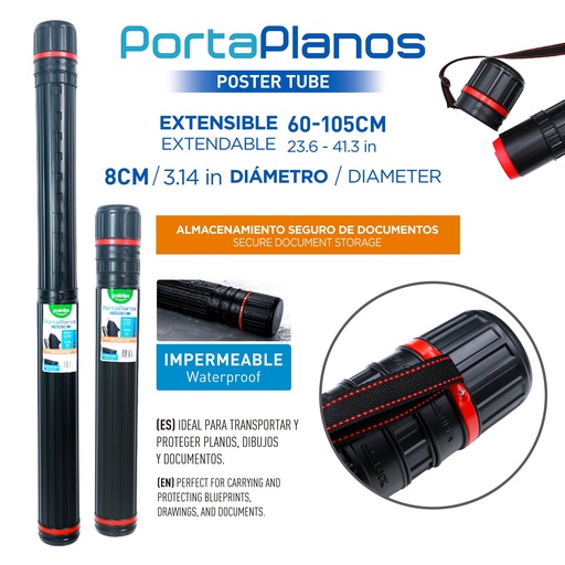 [YM-T3] PORTAPLANOS EXPANDIBLE