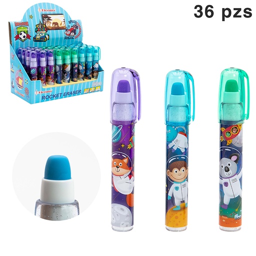 [REOCQ43] PORTAGOMA ANIMALES ASTRONAUTAS